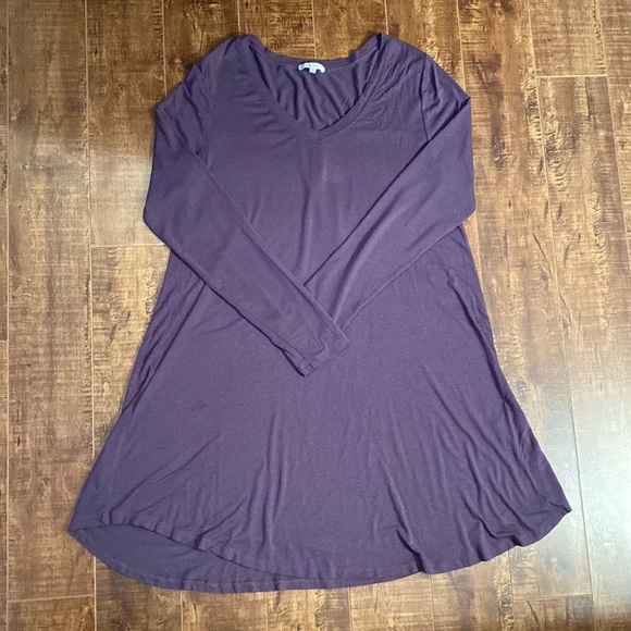 Z Supply. Purple Jersey Dress. Size Medium. - Picture 6 of 6